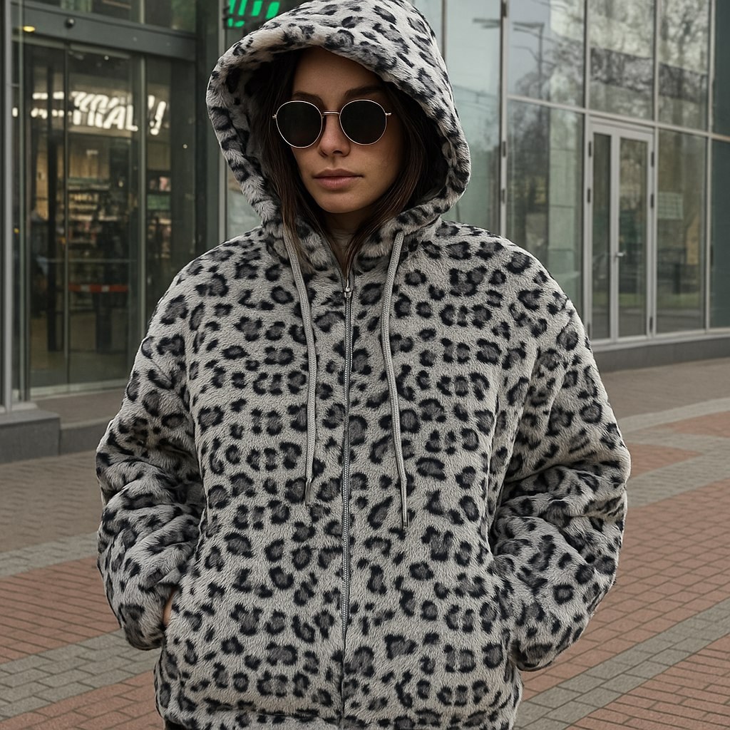 леопардовая куртка,gulliver леопардовая куртка,куртка с капюшоном,куртка женская,куртка зимний с капюшоном