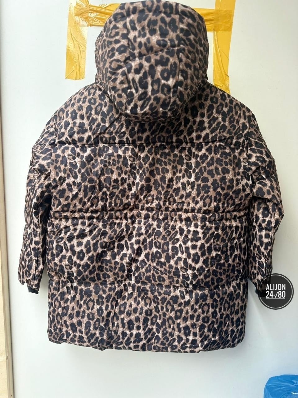 пуховик двусторонний,демисезонная куртка,куртка женская,леопардовая куртка,куртка