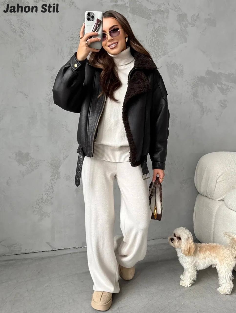 модная куртка,стильная дубленка,куртка,куртка оверсайз,женская куртка