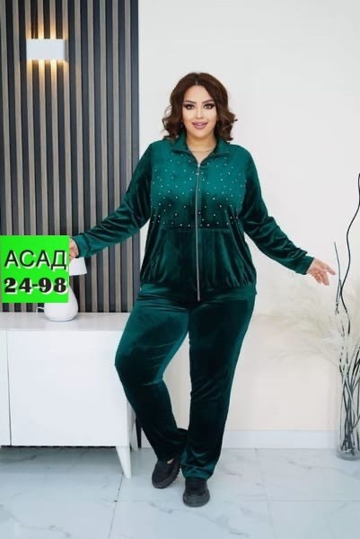 костюм велюровый больших размеров kumar collection,костюм велюровый большие размеры,спортивный костюм женский велюровый большой размер,на полных велюровый спортивный костюм,велюровый спортивный костюм