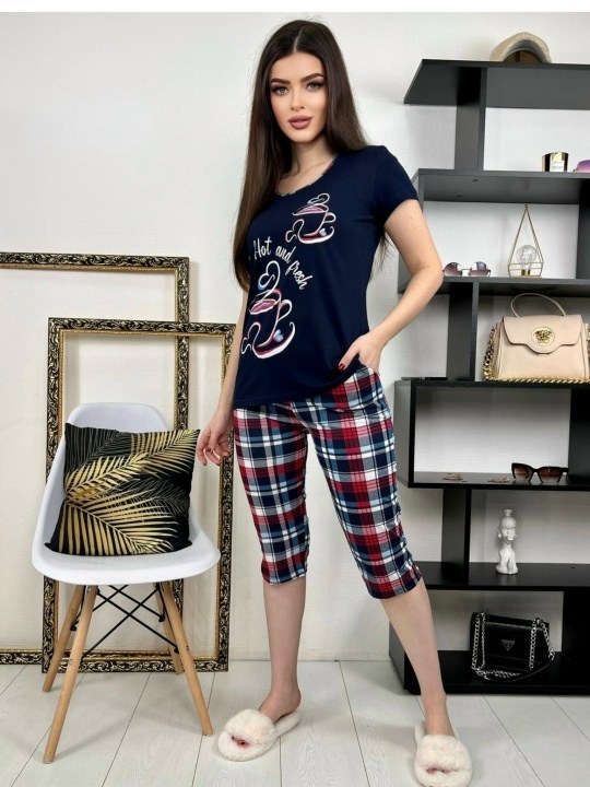 пижама с бриджами,женская пижама,пижама женская с бриджами,красивые пижамы,одежда для дома