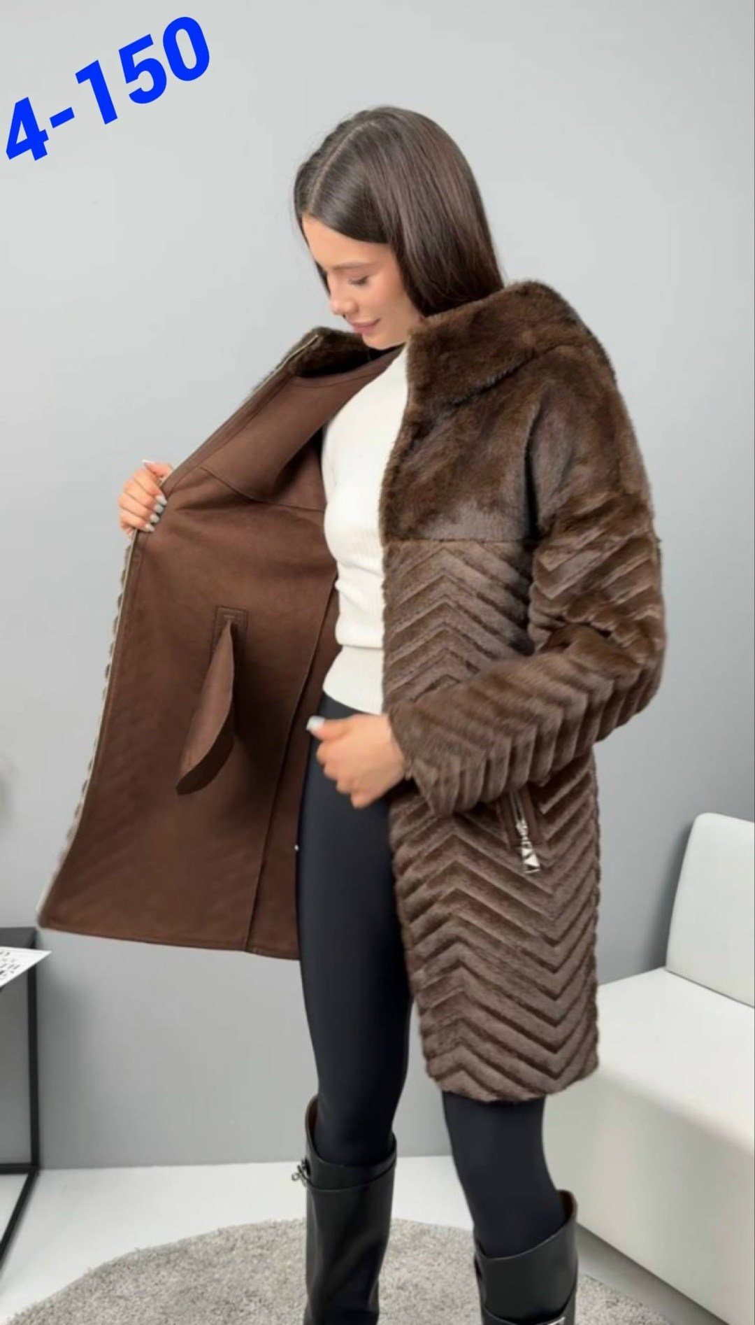 дубленка женская,зимняя дубленка,дубленка удлиненная,пальто дубленка,двухсторонняя дубленка