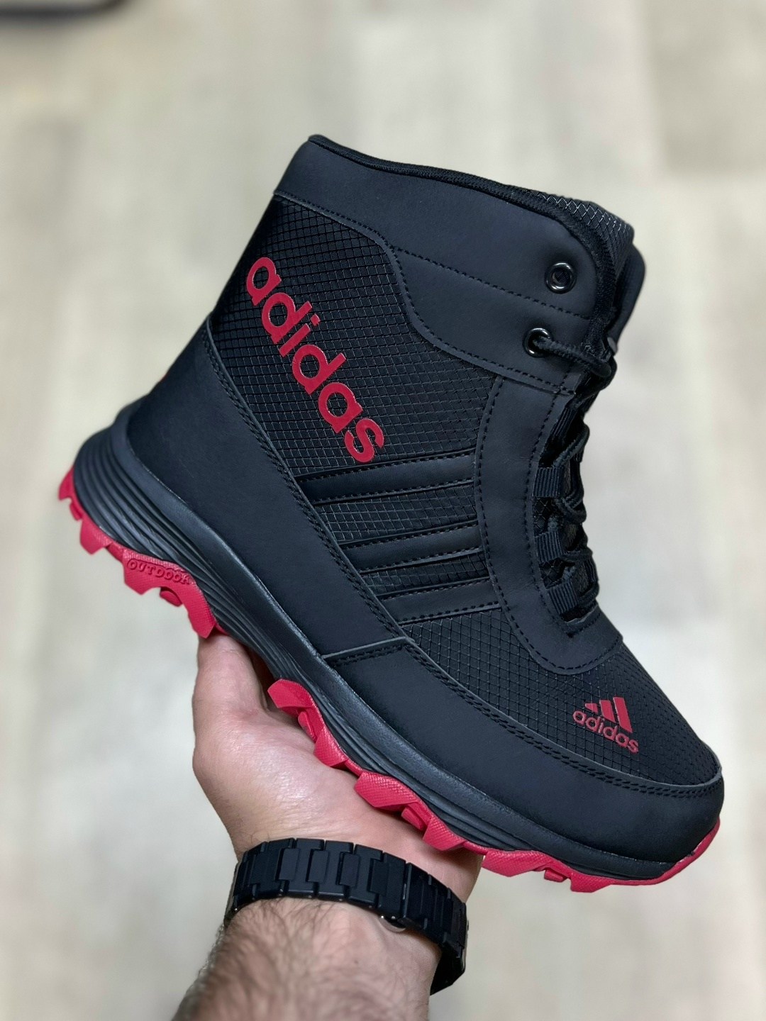 зимние кроссовки adidas,, мужская зимняя, мужская кроссовки,зимние кроссовки