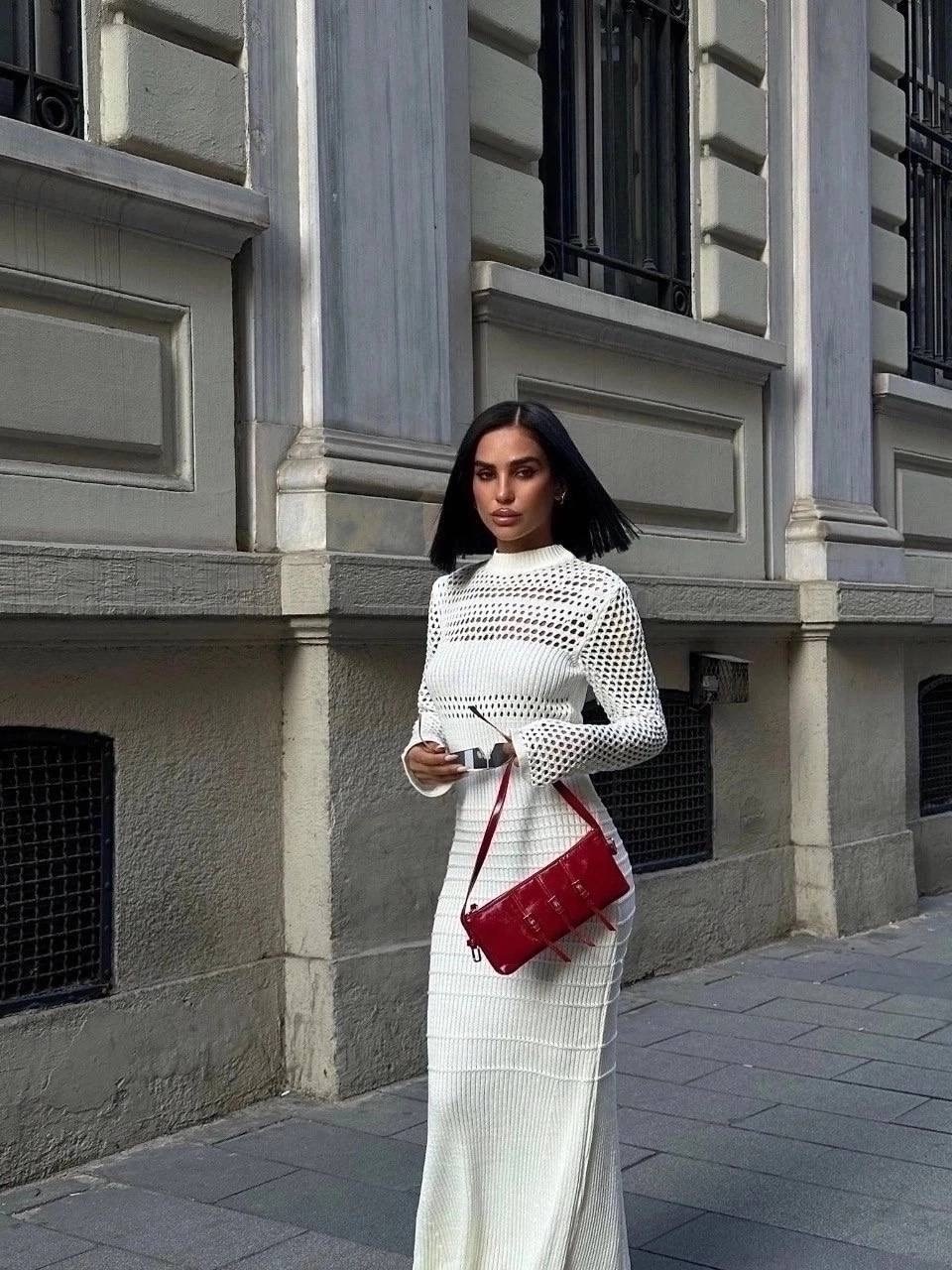 длинное вязаное платье,платья вязаное макси,платье длинное,вязаное платье