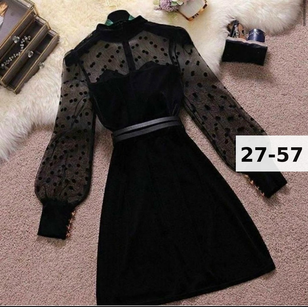 нарядные платья,платье с сеткой,платье с прозрачными рукавами,платье,черное платье с прозрачными рукавами