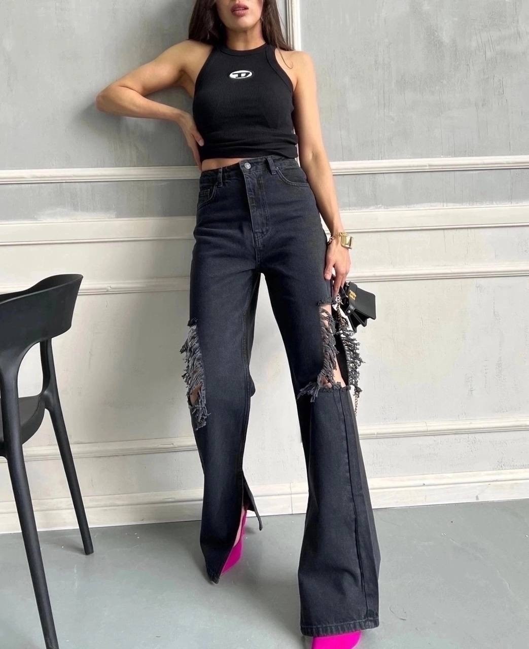 женские джинсы,модные джинсы,джинсы женские клеш,черные джинсы клеш,джинсы брюки