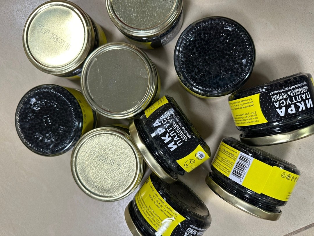 икра палтуса кольская черная,икра палтуса "кольская "черная 100гр,икра палтуса черная кольская 220г,икра палтуса черная,икра палтуса кольская черная мурманский рыбокомбинат