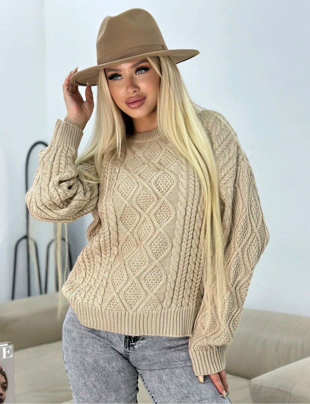 свитер вязаный повседневный,вязаные свитера женские,свитера женские,модные свитера,вязаные свитера