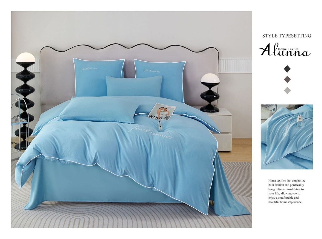комплект постельного белья alanna,комплект постельного белья,комплект постельного белья alanna однотонный с,постельное белье alanna,комплект постельного белья евро alanna