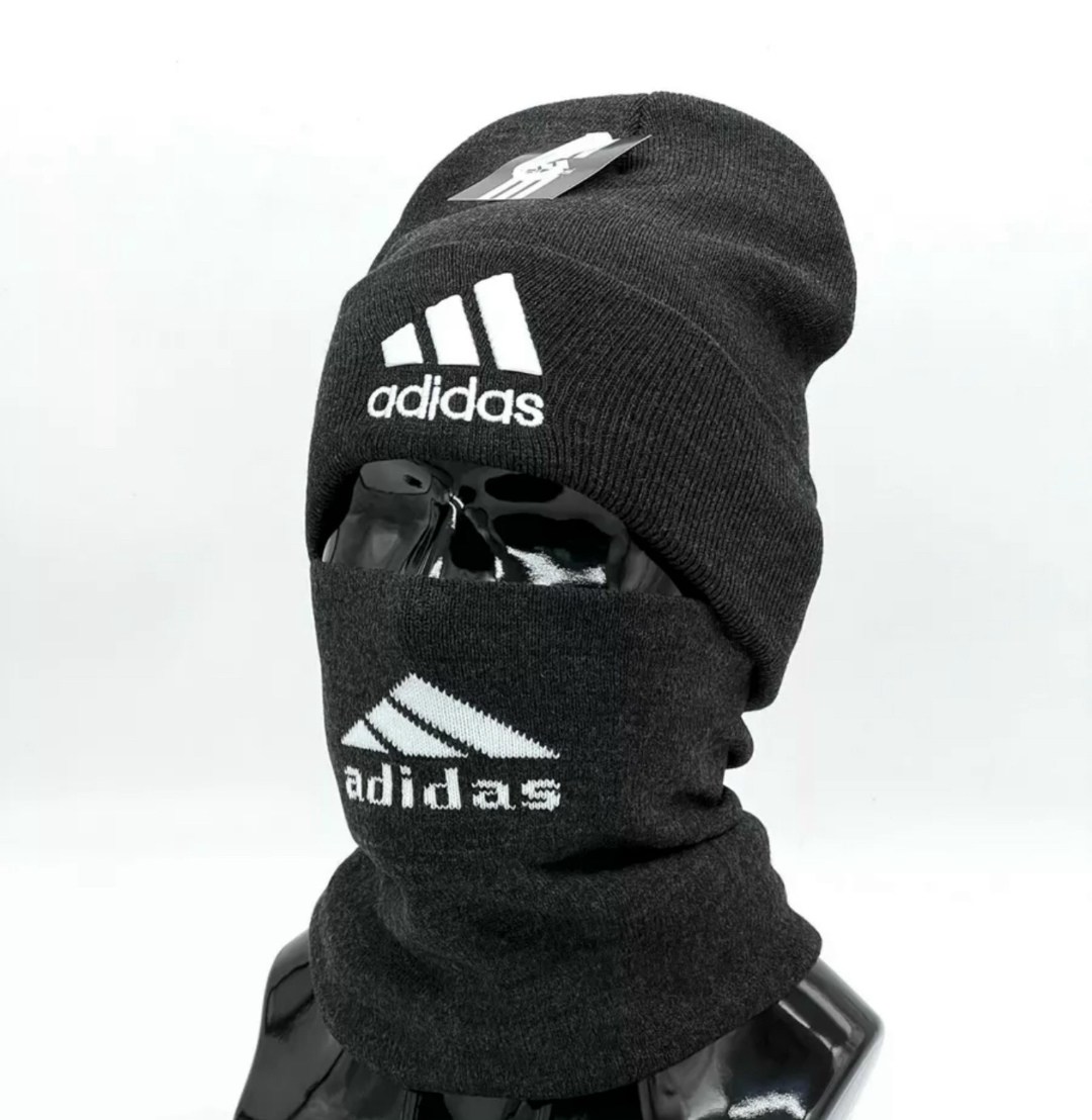 шапка со снудом adidas,комплект шапка снуд,снуд adidas мужской,снуд adidas,комплект шапка и снуд для мальчика