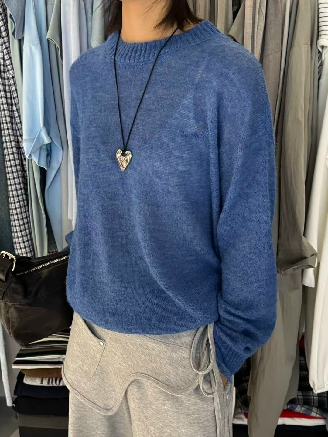 модные свитера,свитер для женщин,пуловер оверсайз,свитер женский модный свободный,свитер с круглым вырезом