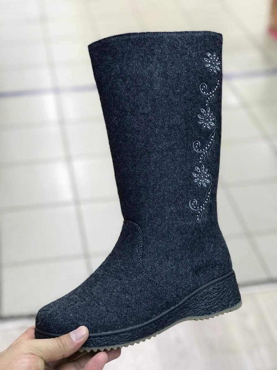 сапоги валенки,сапоги суконные женские,женские сапоги,,сапоги женские войлочные