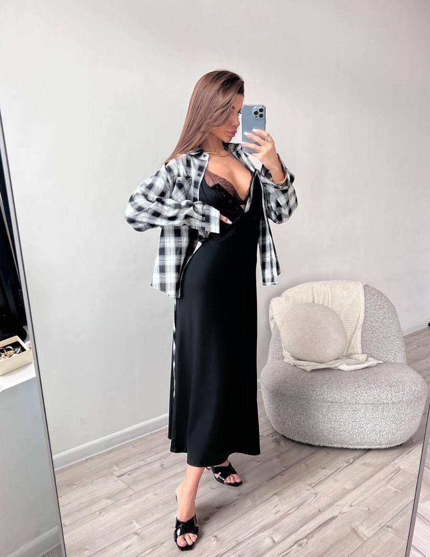 платье рубашка в клетку,стильный женский костюм,женская рубашка в клетку,женский костюм двойка,костюмы комплекты