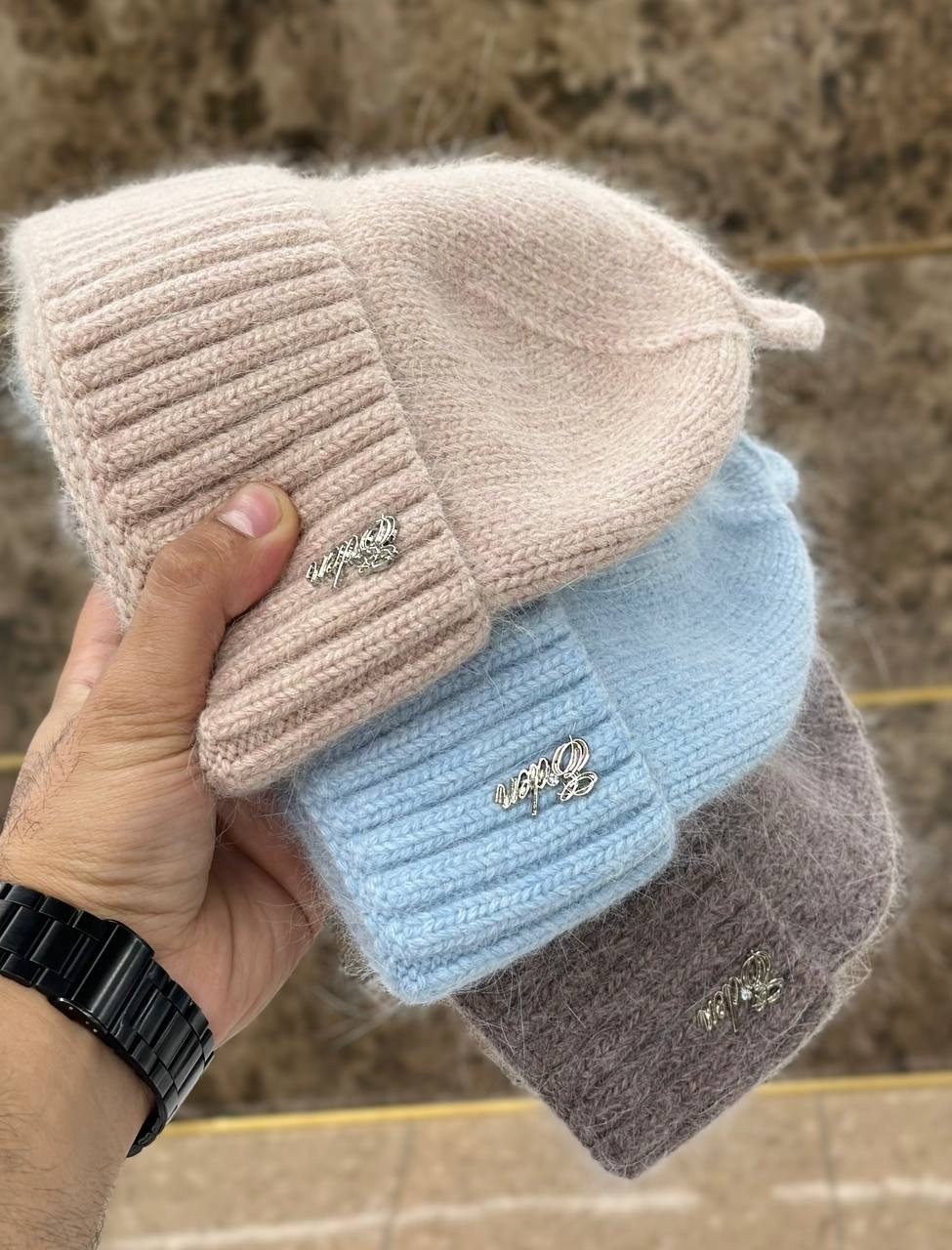 шапка белый,шапка женская,шапка,шапка бини ferz,шапка бини