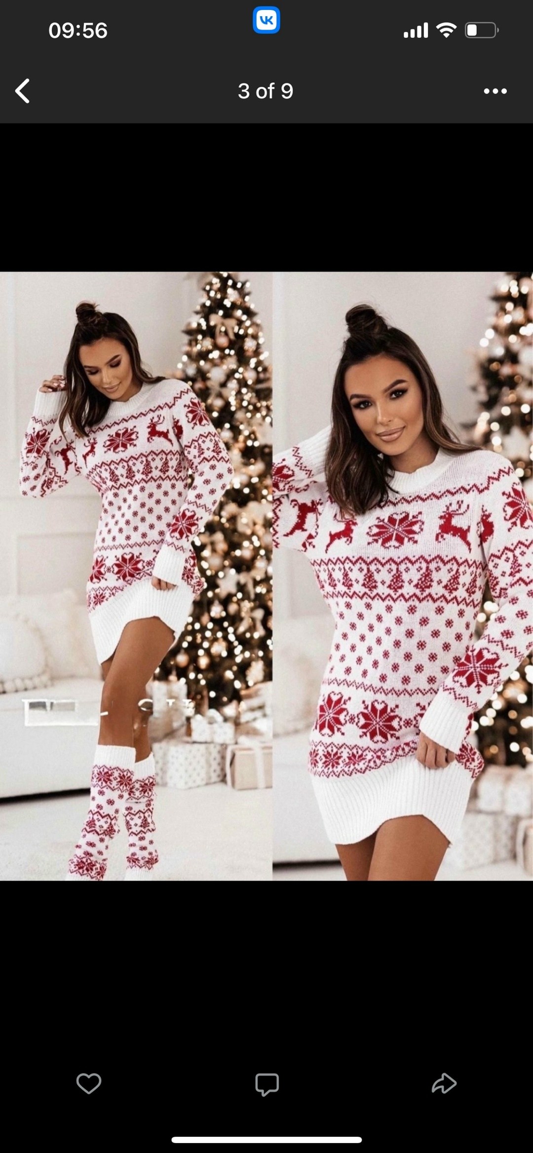 туника новогодняя,туника вязаная с оленями,вязаное платье свитер,теплая новогодняя туника,новогодние свитера