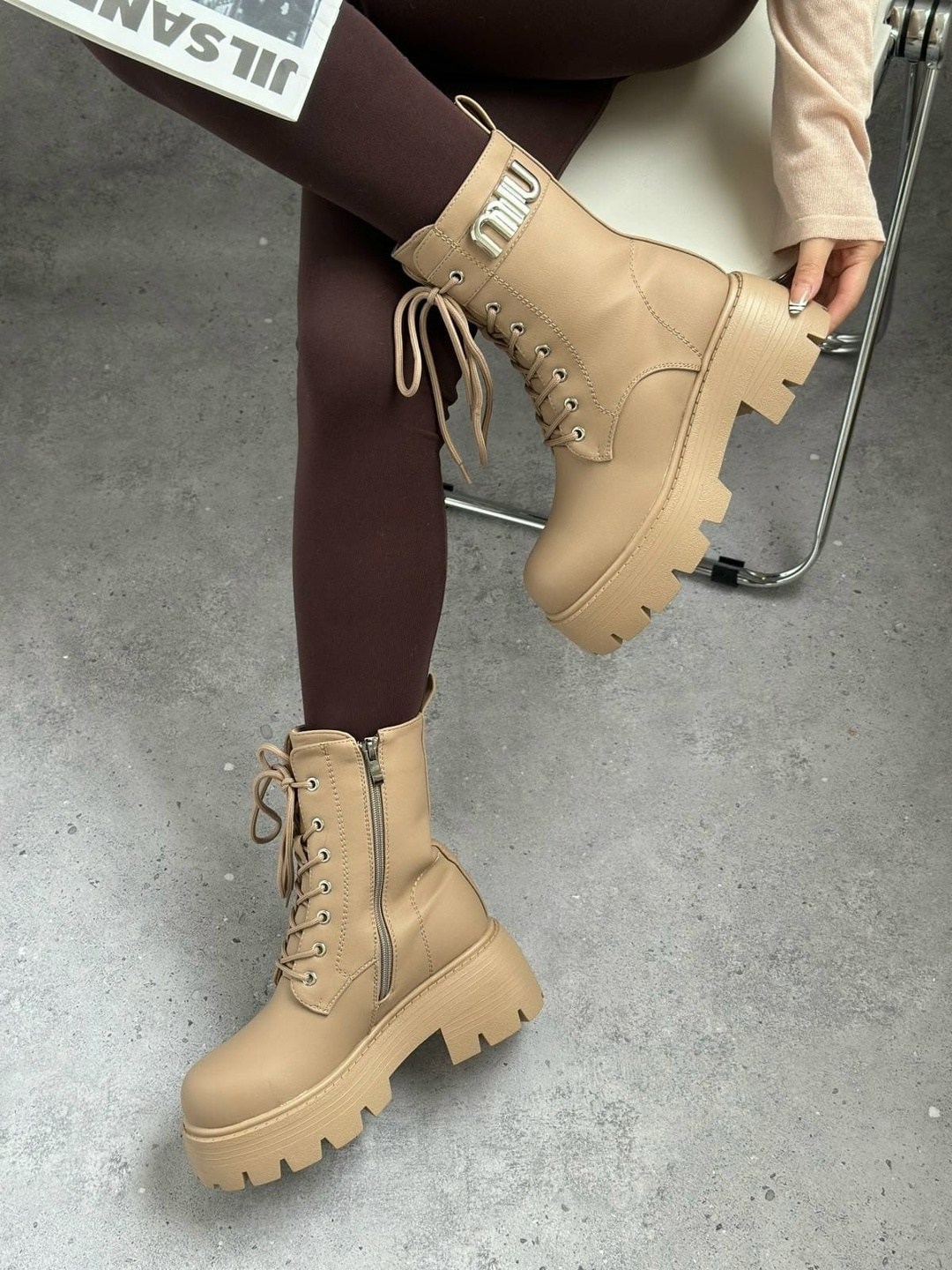 ,ботинки женские,бежевые ботинки,ботинка женские зимние,ботинки модные