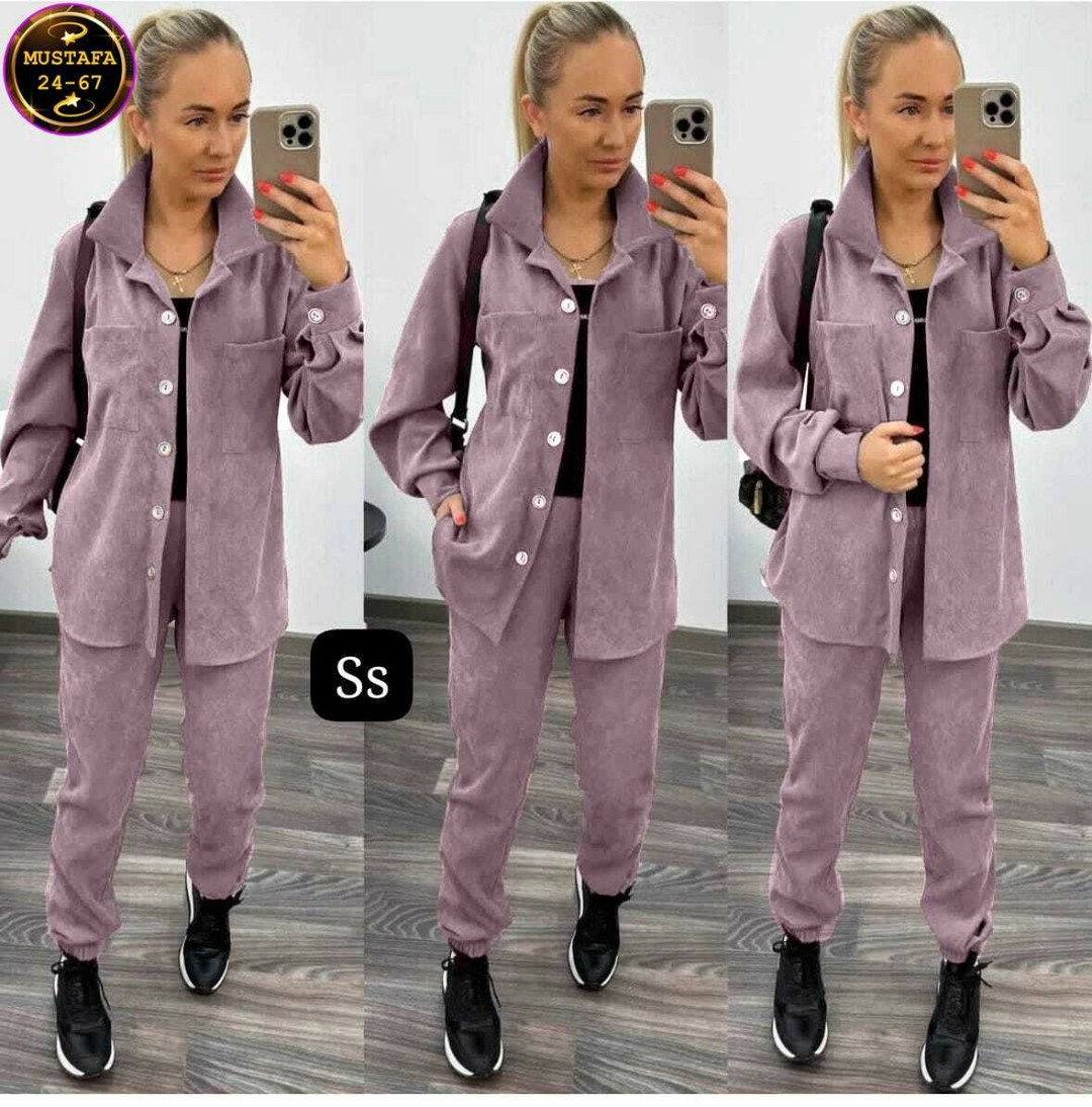 вельветовый костюм женский,костюмы брючные,костюм двойка вельвет,женский костюм из микровельвета брючный в сиреневый,костюм брючный с рубашкой