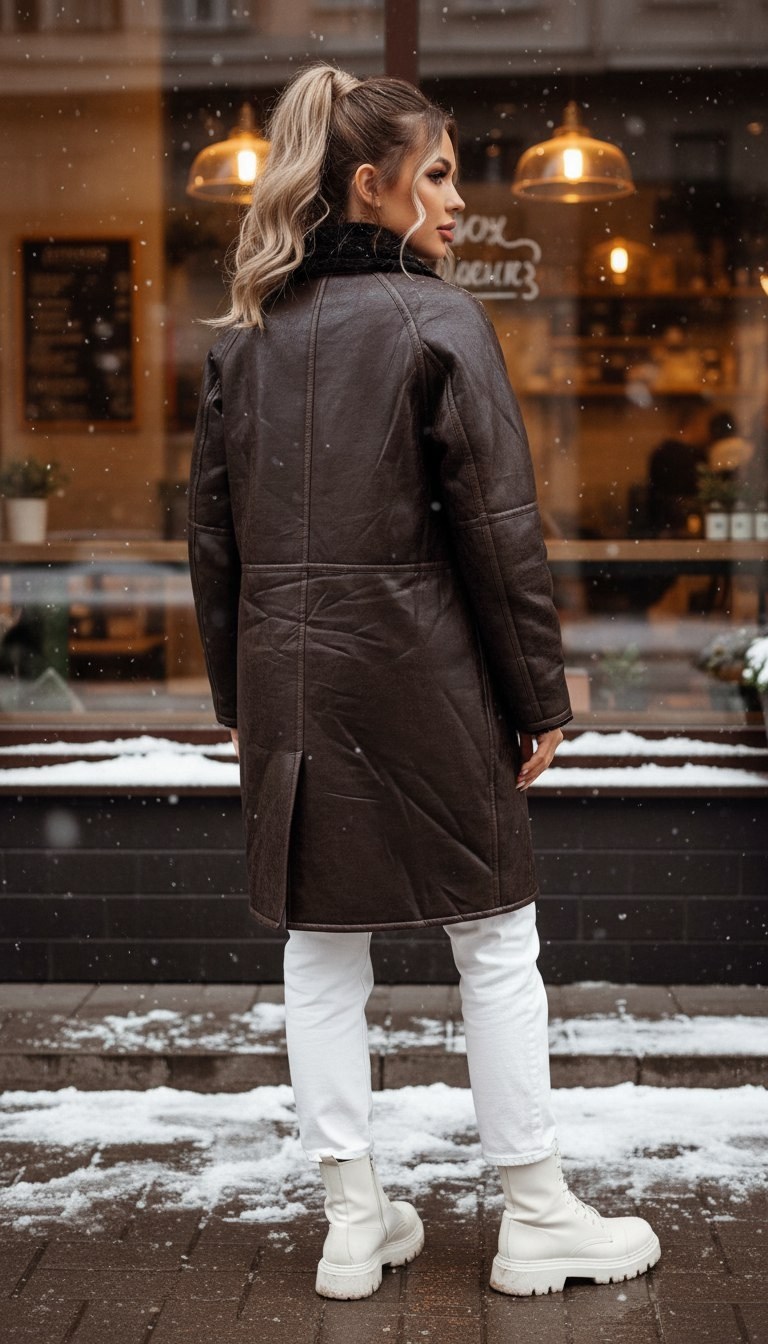 дубленка женская,дубленка удлиненная,зимняя дубленка,модные дубленки,эко дубленка женская