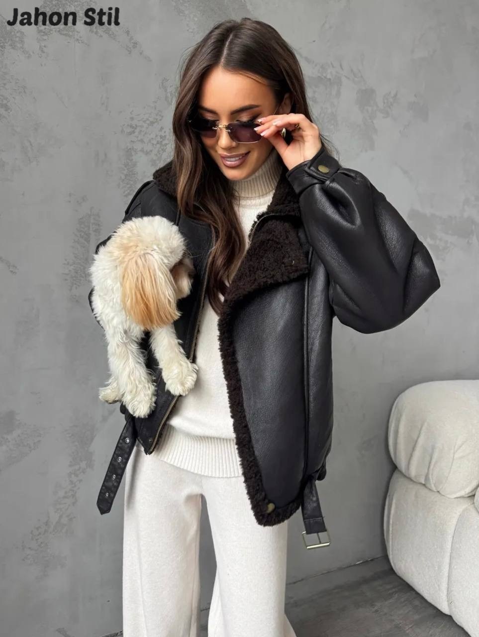 модная куртка,стильная дубленка,куртка,куртка оверсайз,женская куртка