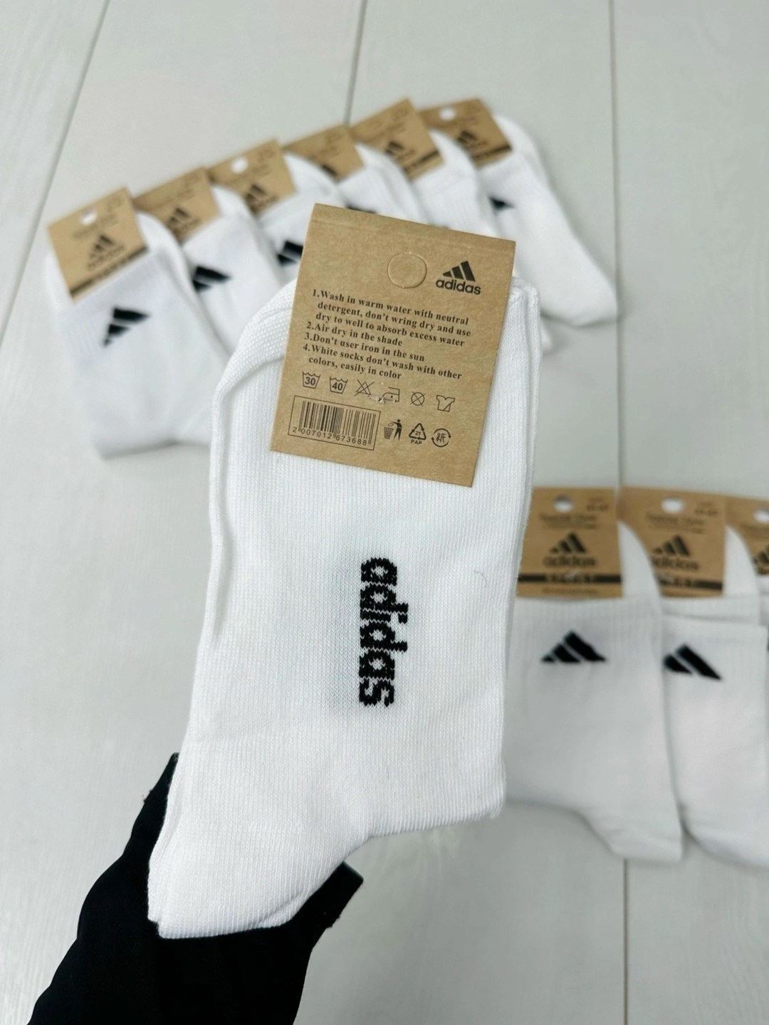 носки спортивные,носки adidas,носки спортивные набор,носки адидас,белые короткие носки адидас