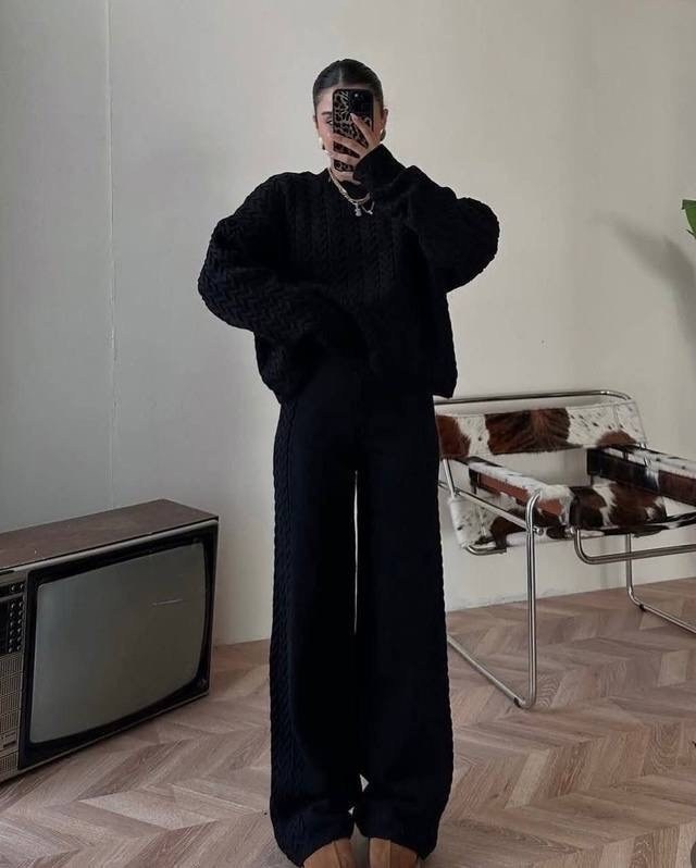 вязаные костюмы,костюм женский вязаный,вязаные брюки,модные свитера,трикотажные костюмы