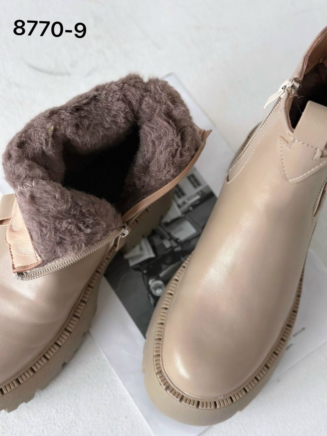 ,ботинки женские,ботинки женские экокожа,женская ,экокожа бежевая