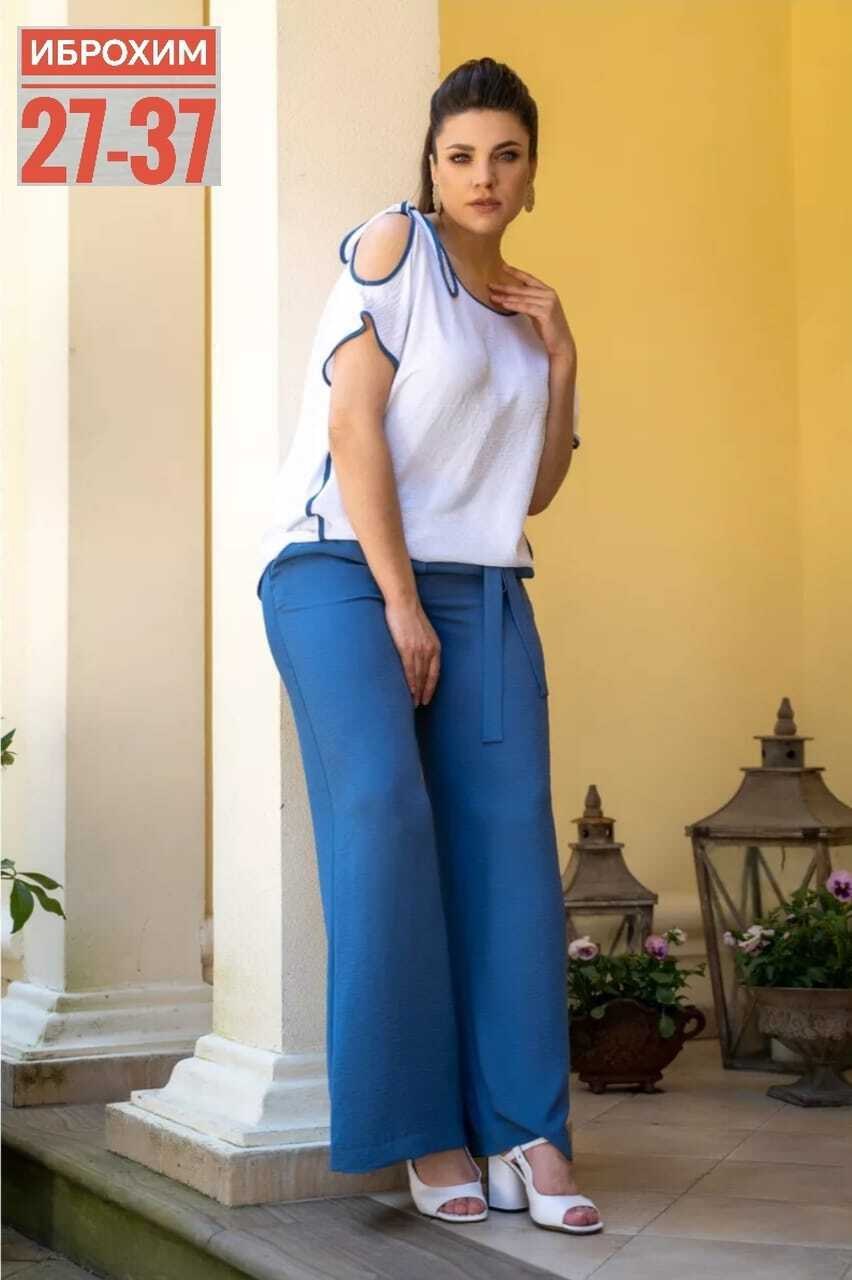 блуза,,белый брючный костюм,блузка прямого силуэта,блузка туника