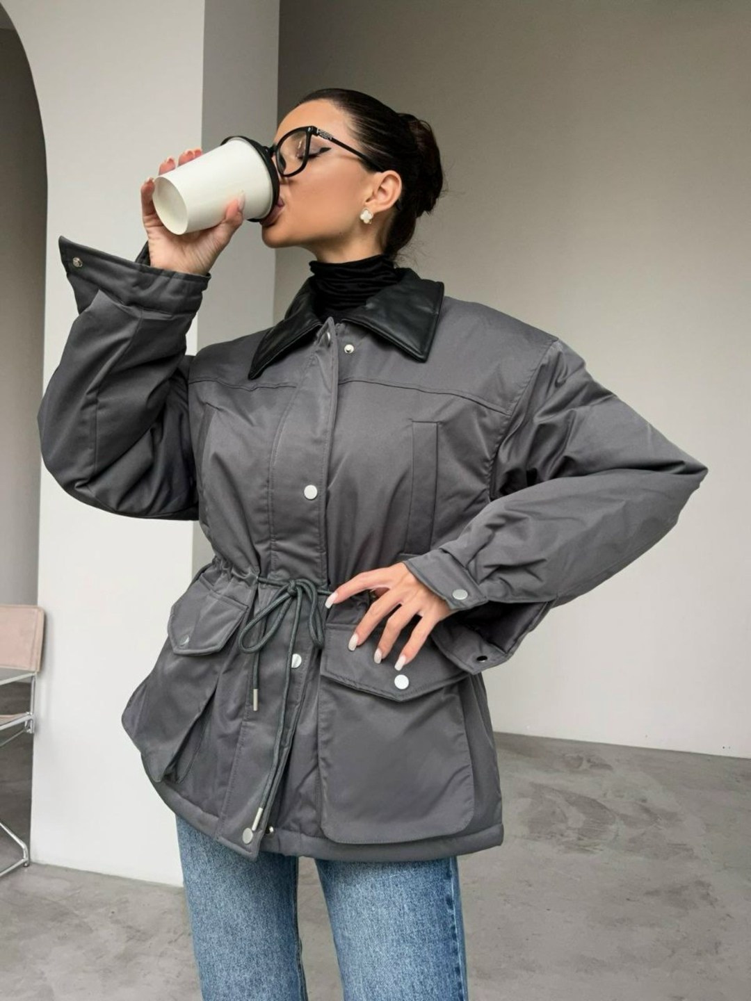 демисезонная куртка,куртка женская демисезонная,стильная куртка,куртка с поясом,женская куртка