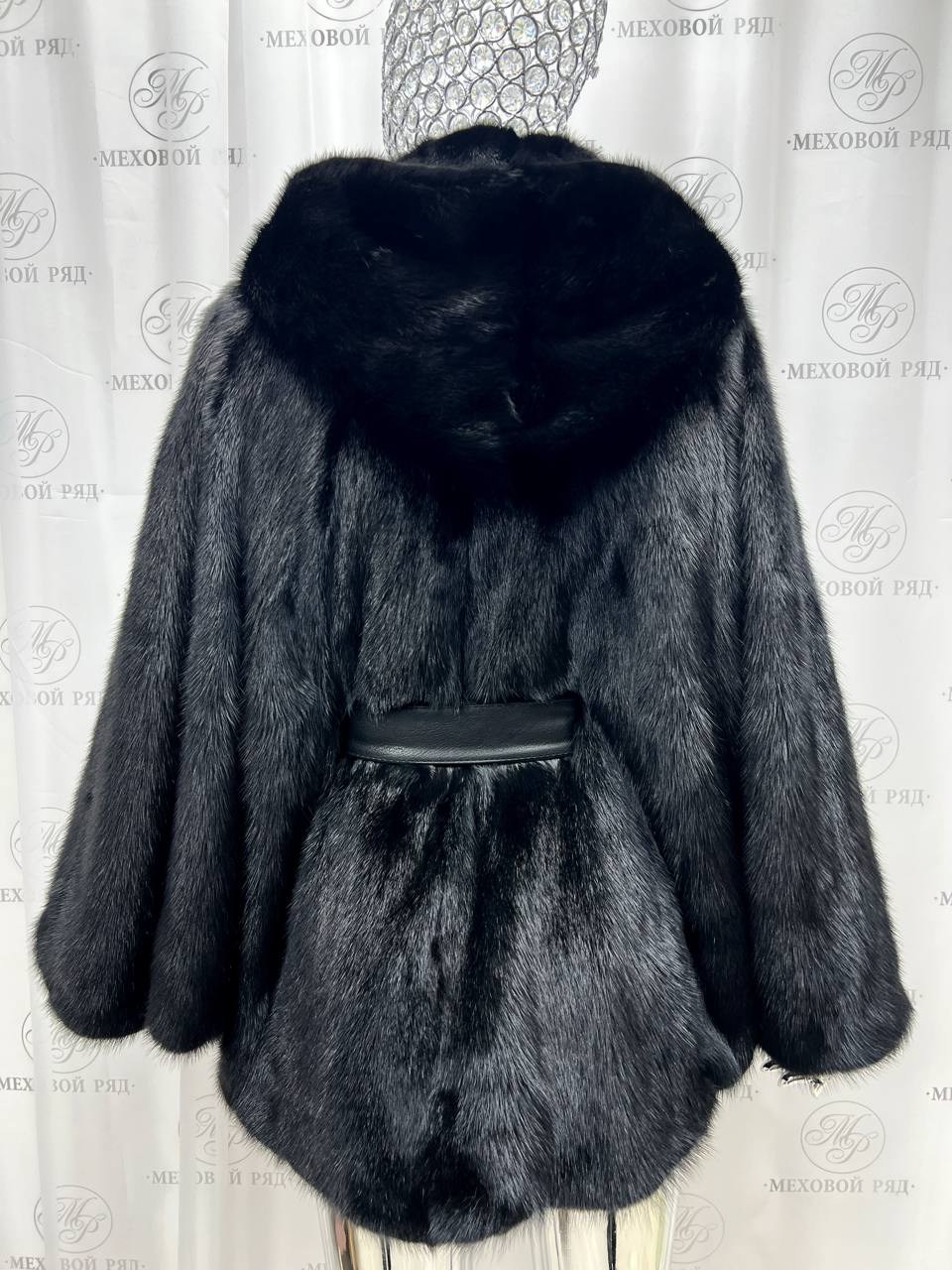 шуба норковая летучая мышь,шуба норковая,шуба норковая с капюшоном,шуба летучая мышь с капюшоном,шуба норковая блэкглама автоледи