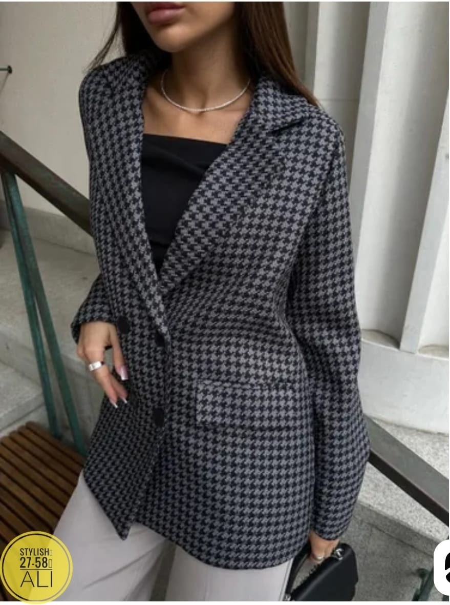 женский клетчатый пиджак,клетчатый костюм,винтажный пиджак,кардиган пиджак,женский блейзер в клетку