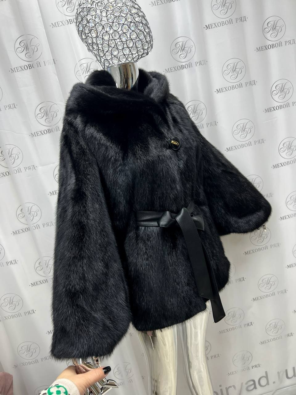 шуба норковая летучая мышь,шуба норковая,шуба норковая с капюшоном,шуба летучая мышь с капюшоном,шуба норковая блэкглама автоледи