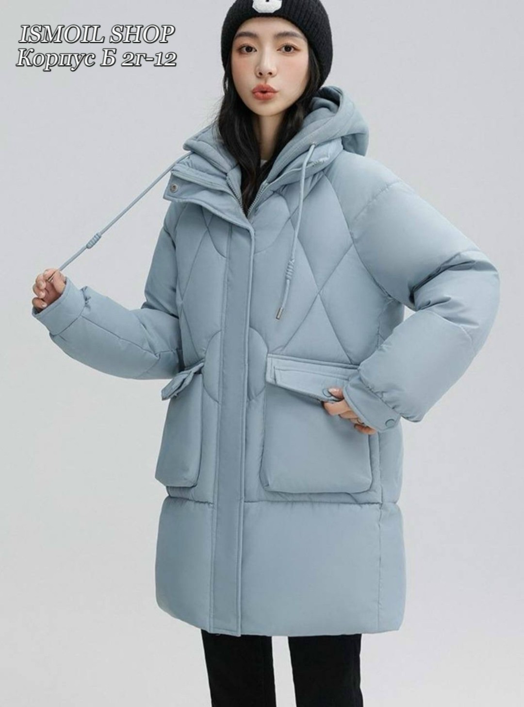 пуховик повседневный,стильные пуховики,зимняя куртка женская,пуховик средней длины,женские пуховики