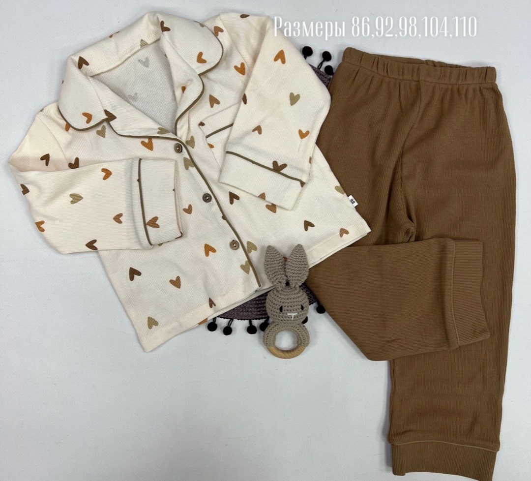 пижама из фланели детская,комплект пижама,пижама для малыша,пижама детская,пижама с мишками