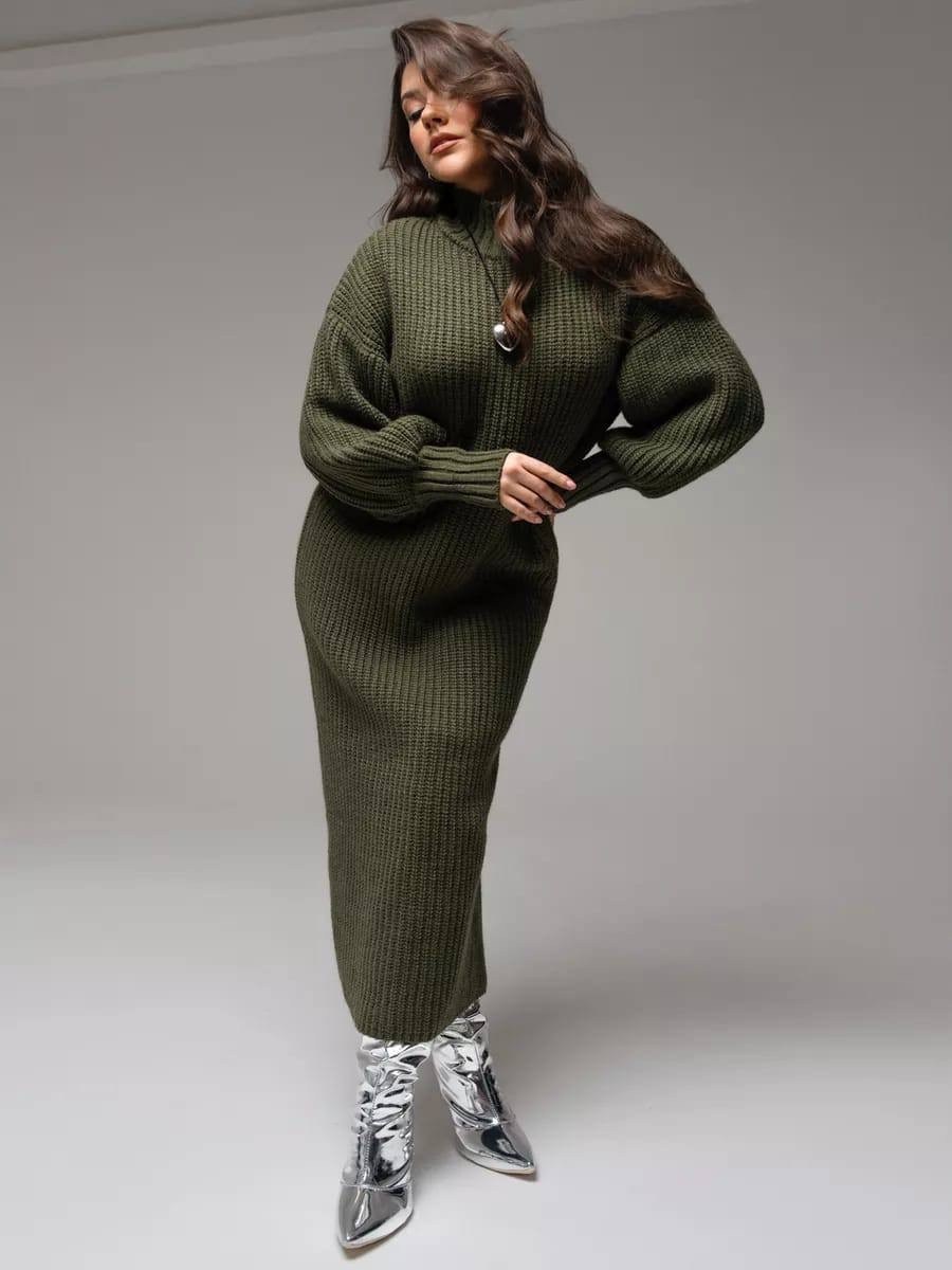 платье вязаное,платье вязаное длинное,теплое вязаное платье,платье женское вязаное,теплое платье