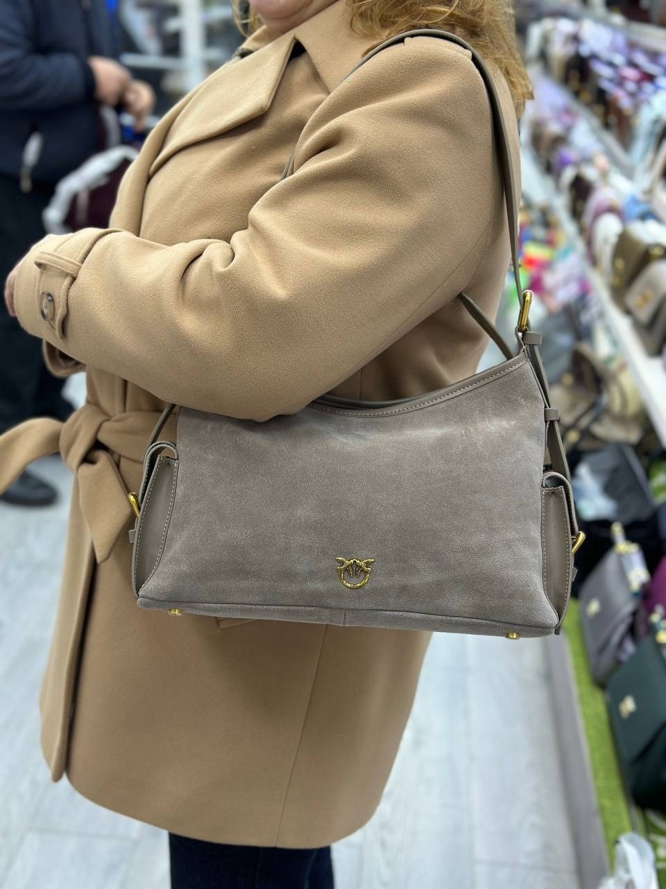 замшевая сумка,замшевая сумка женская,сумка пинко из замши,сумка женская натуральная замша,сумки люкс