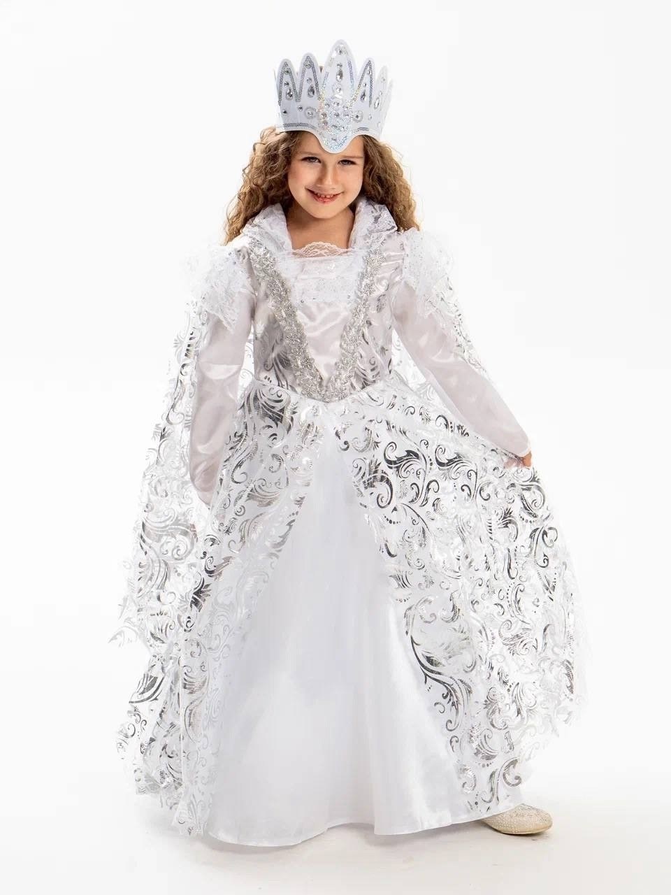 костюм снежная королева пуговка,костюм снежной королевы детский,костюм снежная королева для девочки,карнавальный костюм детский снежная королева,костюм карнавальный снежная королева