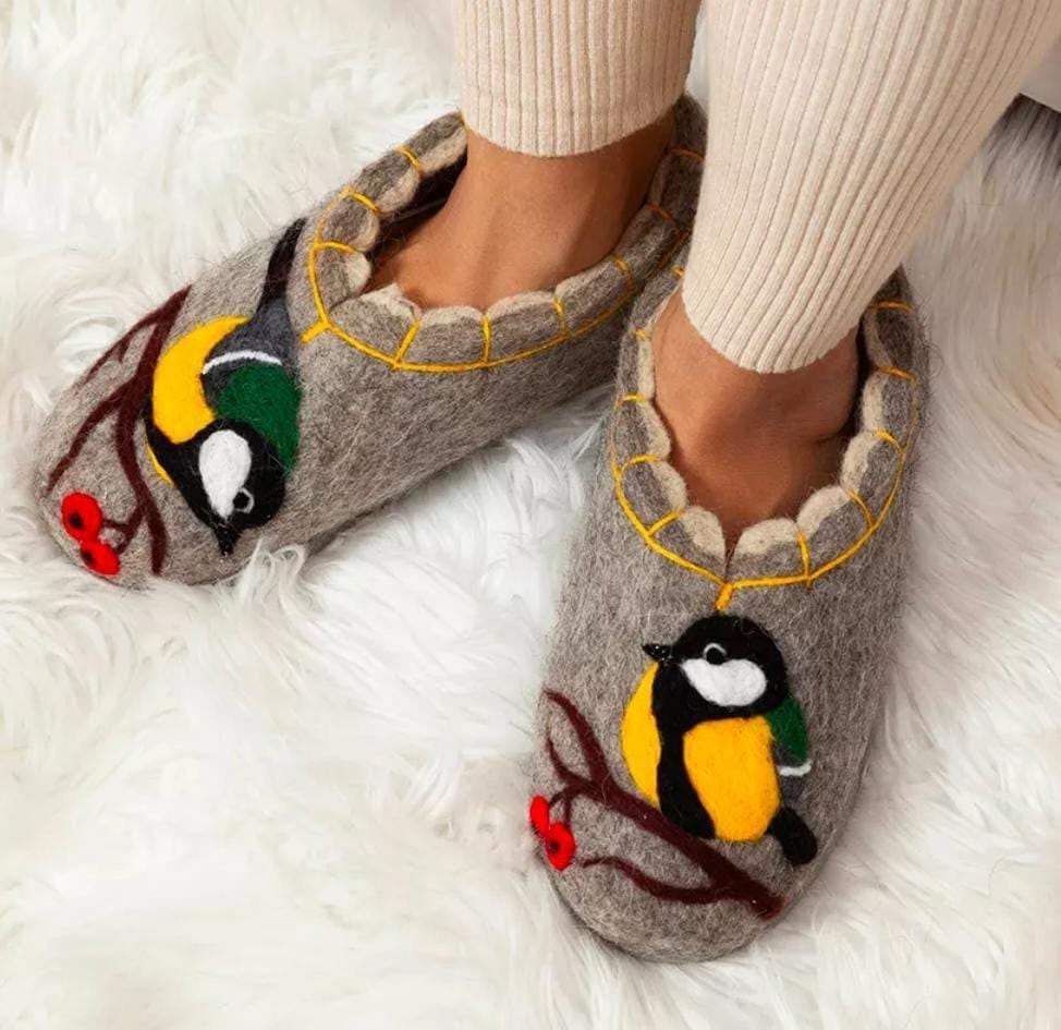 валяные тапочки,тапки-валенки для дома,тапочки из шерсти,тапочки топваленки,войлочные тапочки