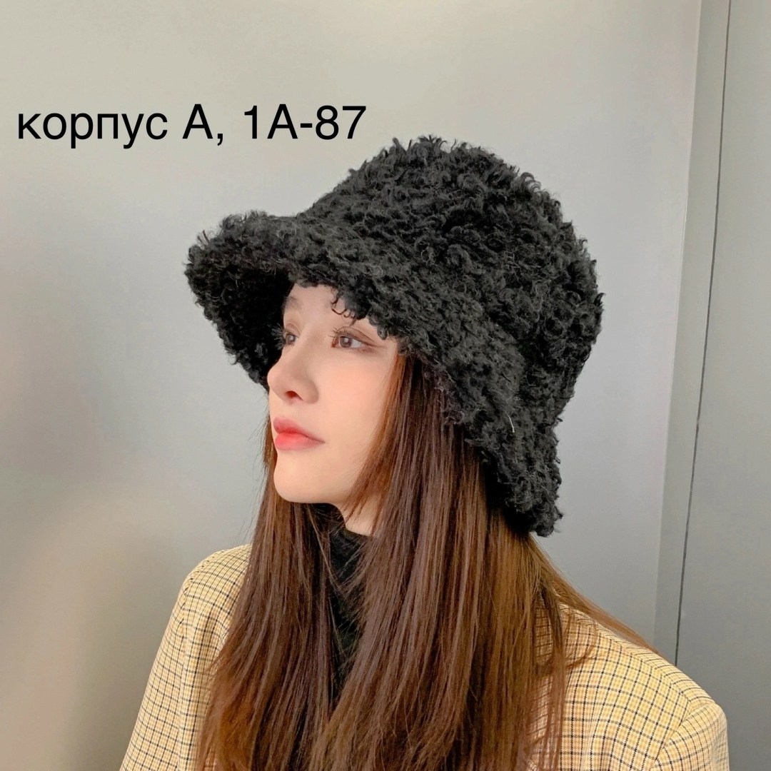 панама меховая,панама из искусственного меха,теплая панама,панама женская зимняя,панама женская теплая