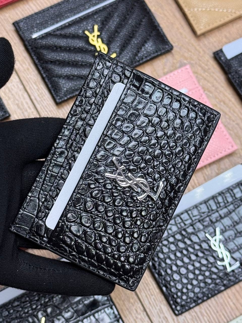yves saint laurent кошелек,кошелек для карточек,кошелек saint laurent,кошелек женский,ysl wallet