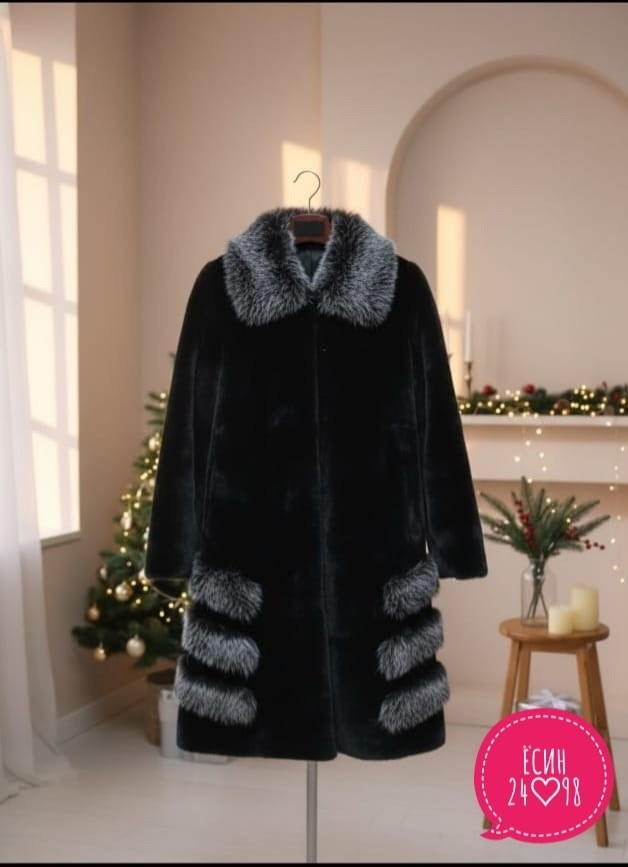 кировская меховая фабрика,шуба норковая москвичка графит,шуба кировская меховая фабрика,норковые шубы,серая мутоновая шуба