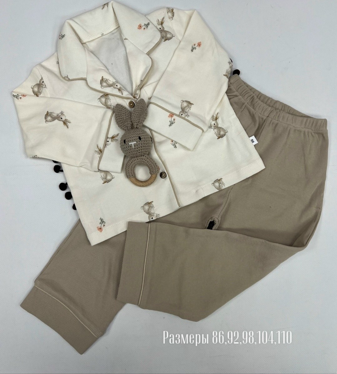 пижама из фланели детская,комплект пижама,пижама для малыша,пижама детская,пижама с мишками