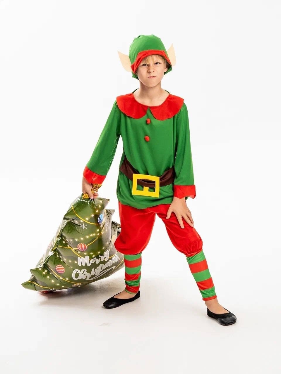 костюм эльфа для мальчика,карнавальный костюм эльфа для мальчика,эльф костюм,эльф новогодний костюм,костюм эльфа для девочки