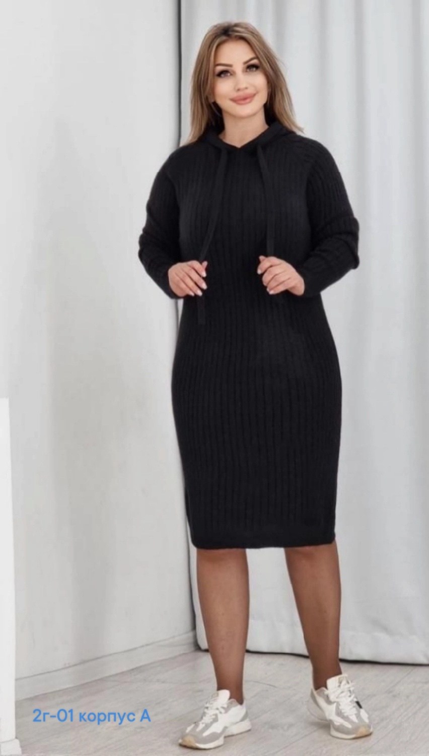 платье женское с капюшоном,платье вязаное,платье женская,женское платье вязаное,платье с капюшоном