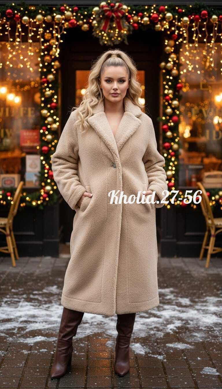 пальто меховое,пальто из искусственного меха,белое плюшевое пальто,теплое пальто,плюшевое пальто