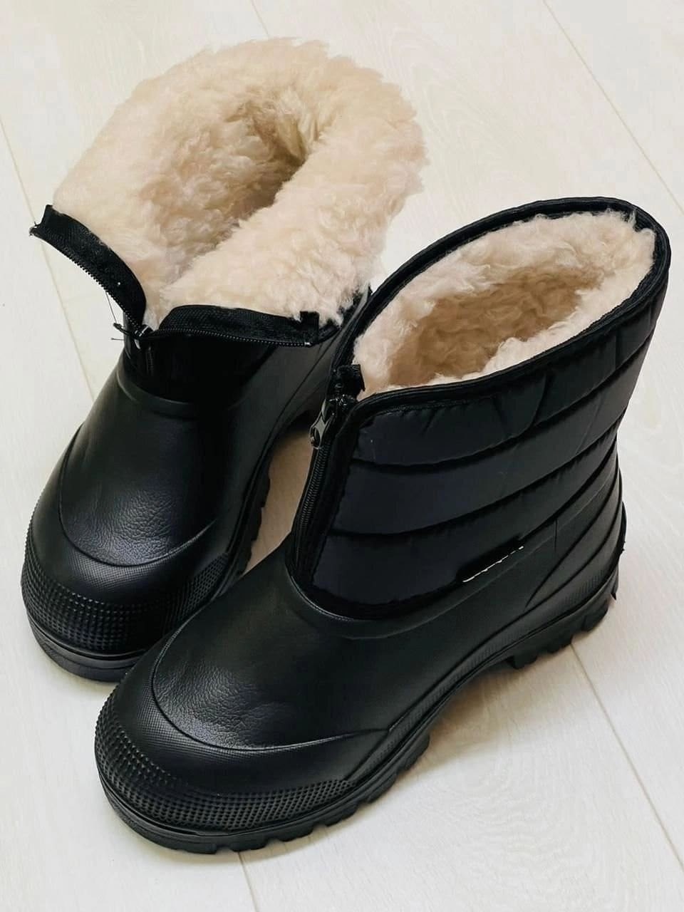 сапоги резиновые мужские утепленные,зимние мужские сапоги,,зимняя ,молодёжные сапоги мужские зимние 45 размер