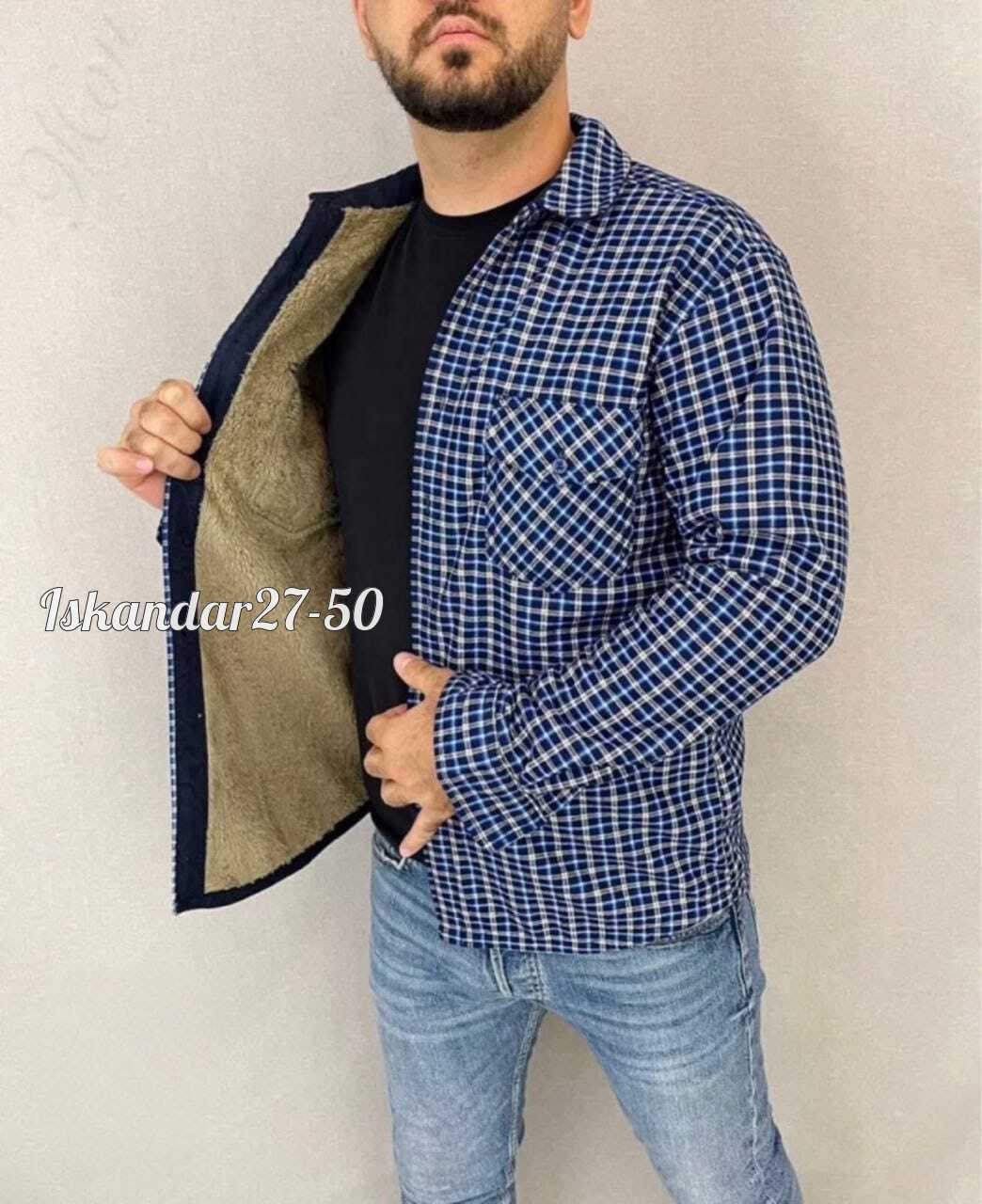 рубашка на меху,рубашка великан,рубашки мужские модные, мужская одежда,теплая рубашка