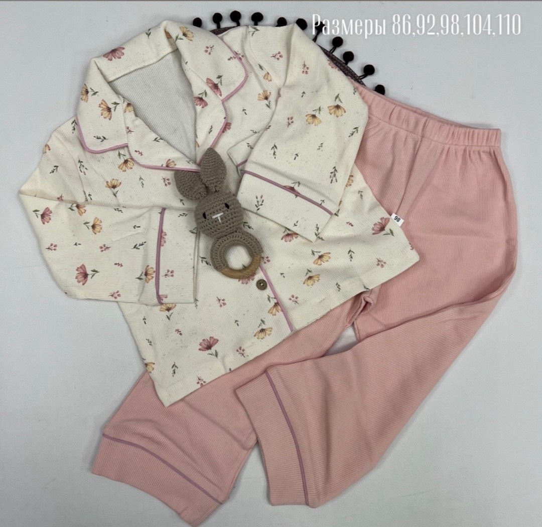 пижама из фланели детская,комплект пижама,пижама для малыша,пижама детская,пижама с мишками