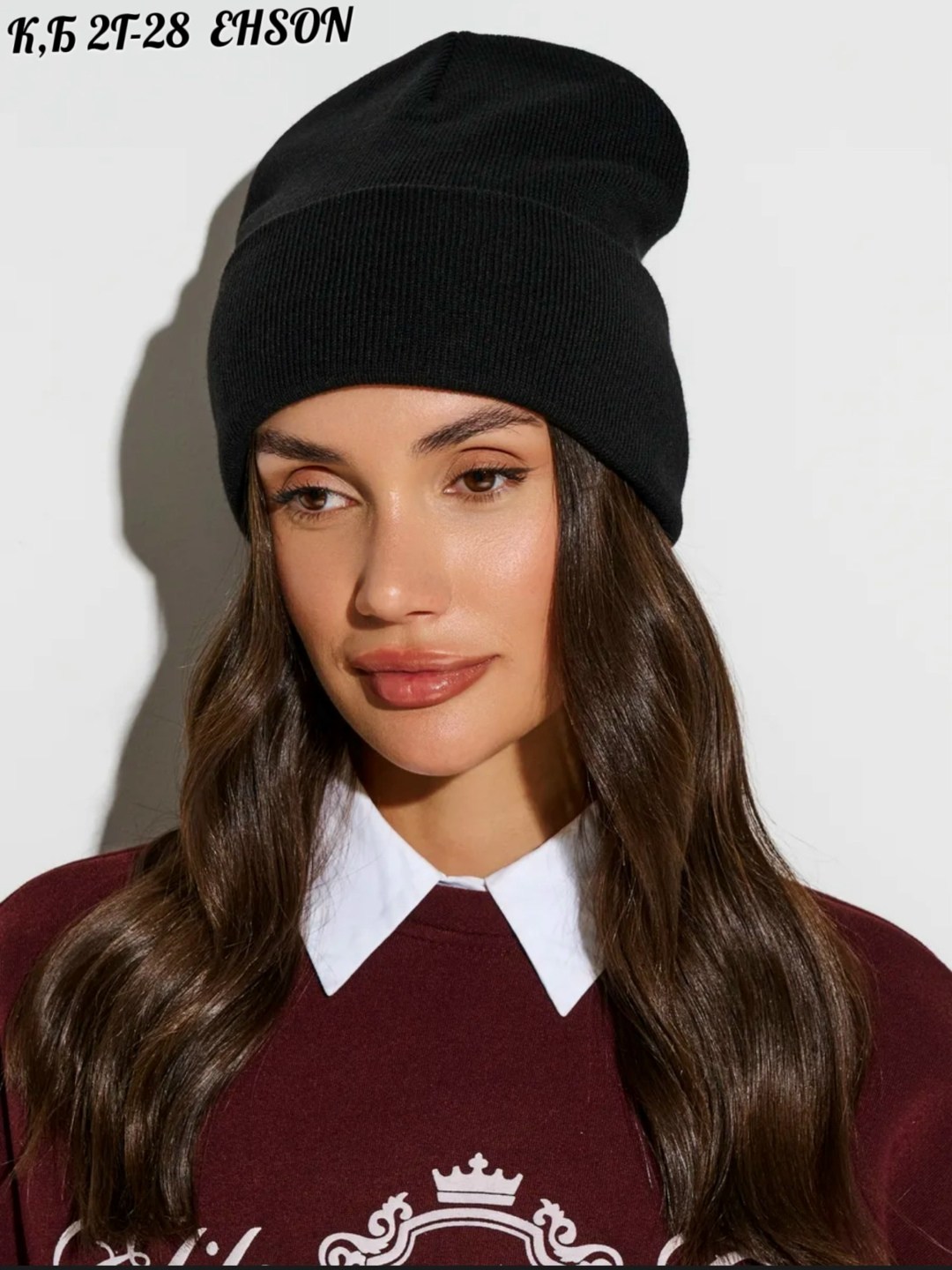 шапка женская,шапка черный,шапка бини,шапка женская бини,женская вязаная шапка