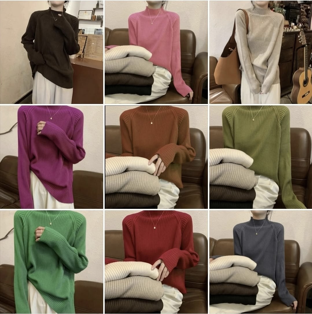 модные свитера,женский свитер,свитер джемпер,кашемировый свитер с высоким воротником,свитер