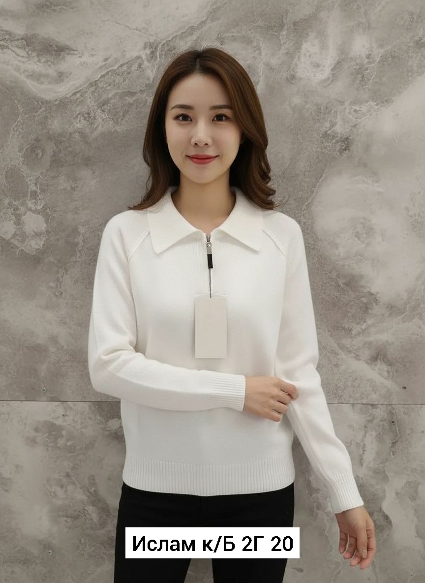 кофта женская,женский джемпер,модный джемпер,джемпер с воротником,джемпер